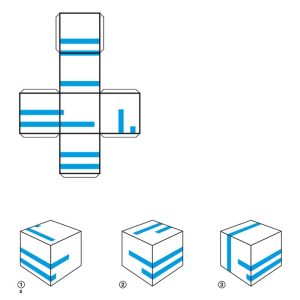 Logik Rechenraetsel-Wuerfel mit Symbol