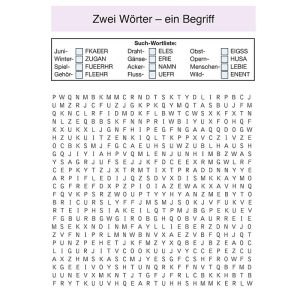 Zwei Wörter - ein Begriff