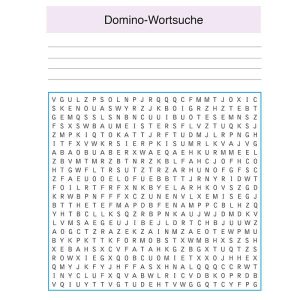 Domino-Wortsuche