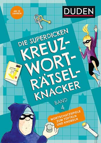 Coverbild - Die superdicken Kreuzworträtselknacker - ab 10 Jahren (Band_4)