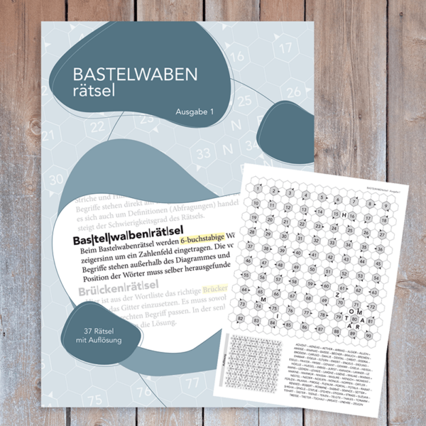 Rätselheft Bastewabenrätsel Ausgabe 1