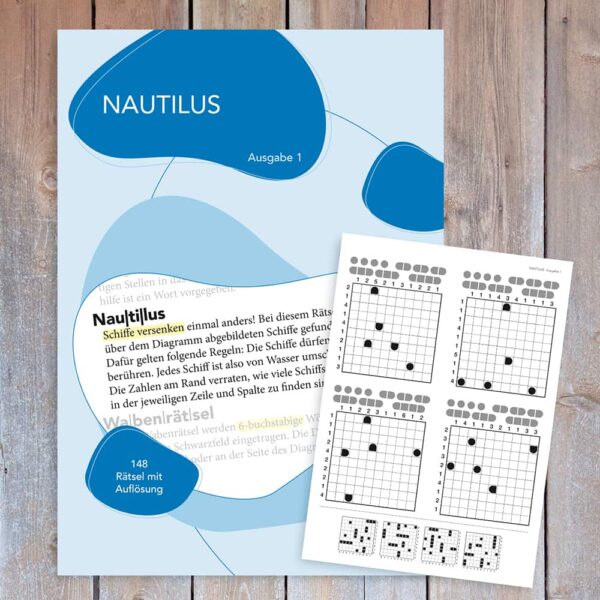 Rätselheft Nautilus Ausgabe 1 - Das Nautilus Rätsel mit Auflösung